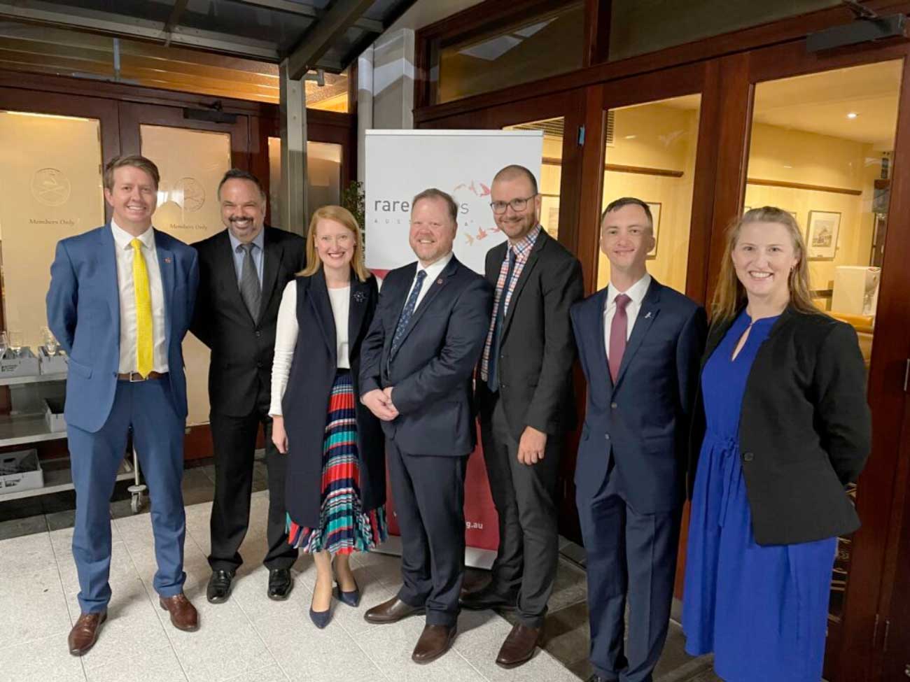 First Parliamentary Friends of People with Rare and Undiagnosed Diseases in Western Australia guests