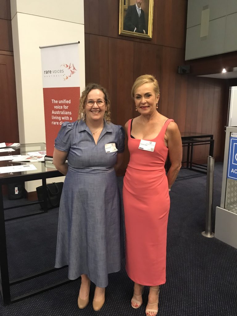 Louise Healy (RVA) and Carolyn Dews (RVA Partner, Immune Deficiencies Foundation Australia)
