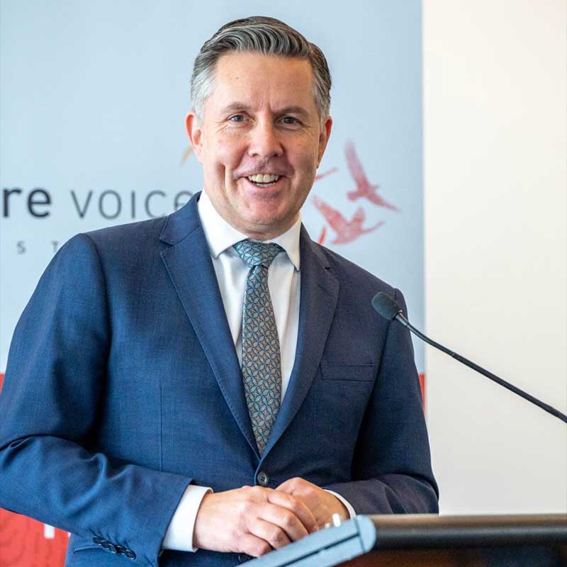 2026-Rare-Disease-Day-Parliamentary-Event-1 Hon Mark Butler MP, Minister for Health and Ageing and Minister for Disability and the National Disability Insurance Scheme, speaking
