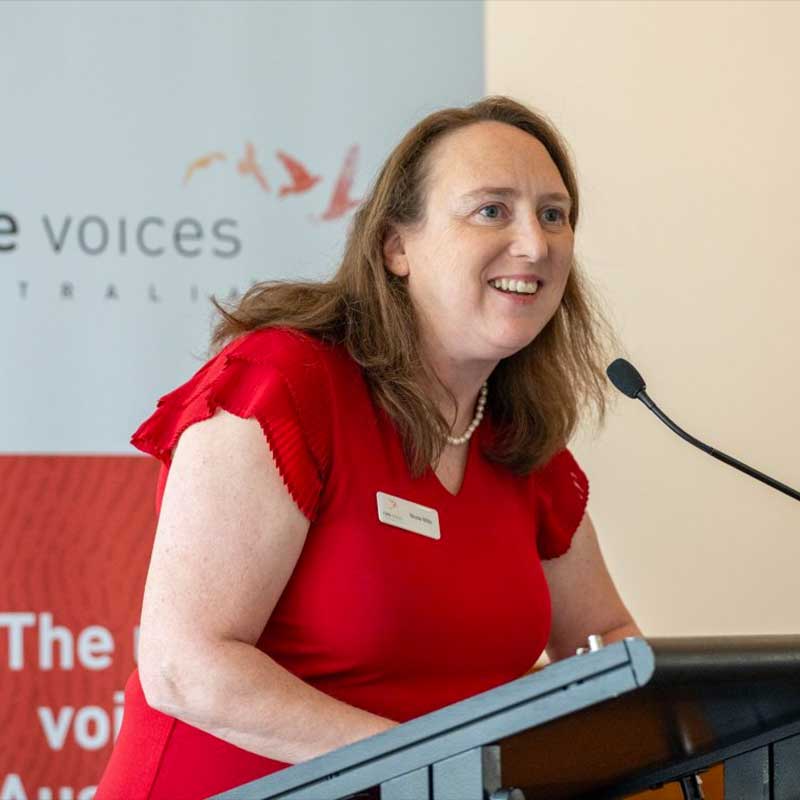 2026-Rare-Disease-Day-Parliamentary-Event-6 Nicole Millis, RVA CEO, speaking