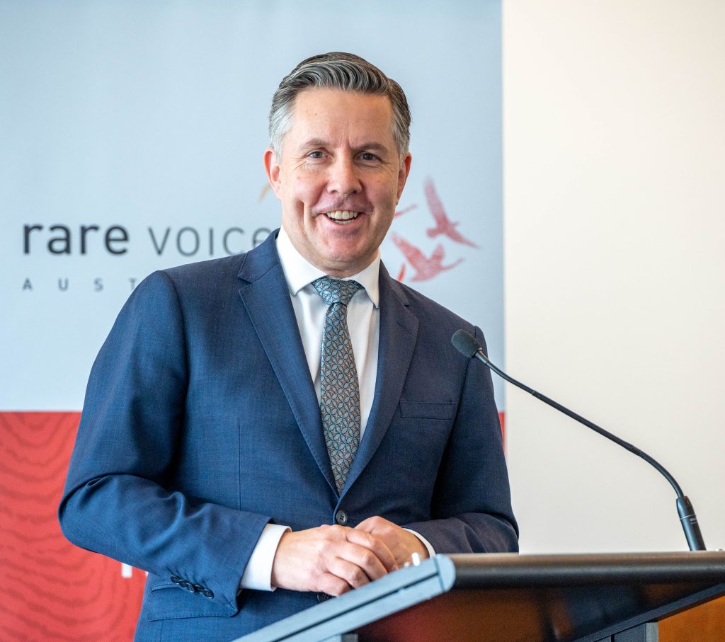 Hon Mark Butler MP, Minister for Health and Ageing and Minister for Disability and the National Disability Insurance Scheme, speaking