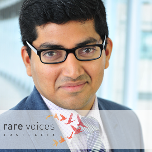 Vishy smiling